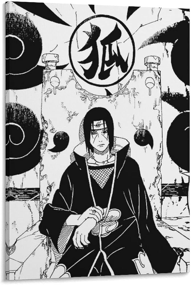 Amazon.co.jp: NARUTO-ナルト-うちはイタチアニメポスター装飾画